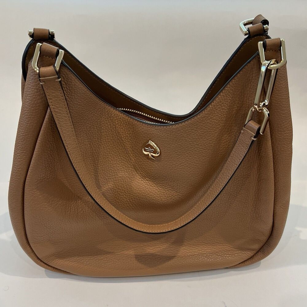 Kate Spade Kayla Large Triple Compartment Shoulder Bag - Brown - Lightly Used